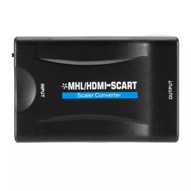 1080P HDMI-compatible to SCART Video Audio Upscale Converter Adapter for HD