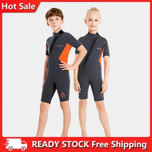 Tuta Immersione Bambini Unisex Neoprene A Freddo Caldo Elastico Accessori Outdoor