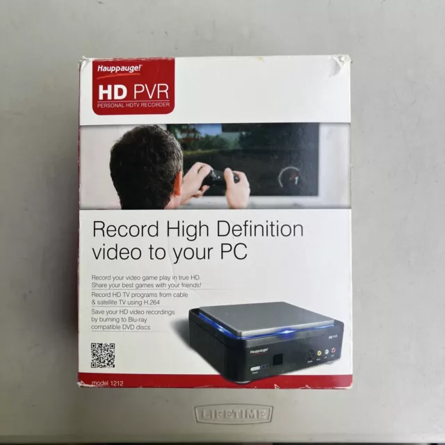 Hauppauge HD PVR 49001 LF Rev D1 Portable High Definition Personal HDTV Recorder