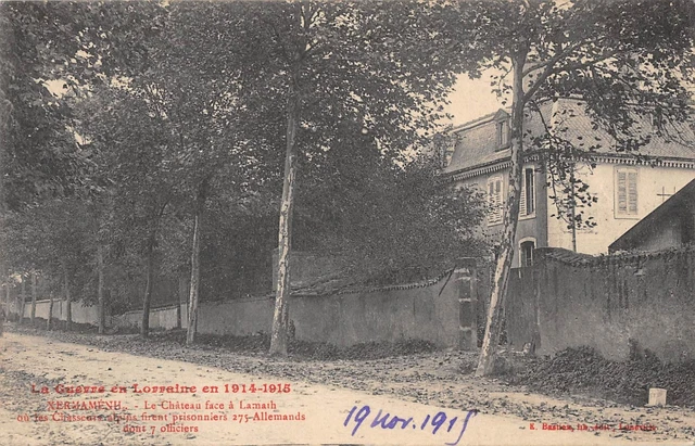 Cpa 54 Xermamenil Le Chateau Face A Lamath