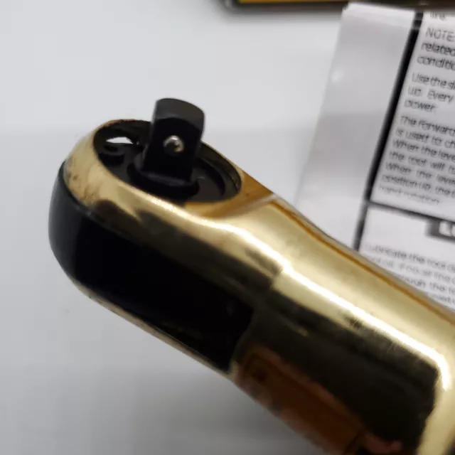 Columbia International 1/4" Drive Gold Select Ratchet #526 2