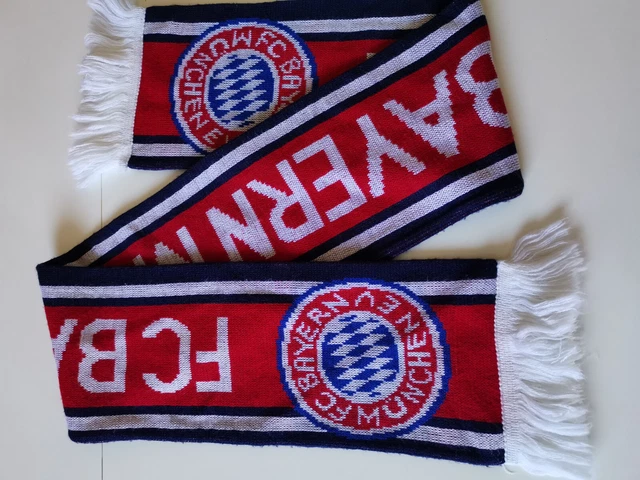 Écharpe Bayern Munich Vintage En Laine - Fan De Football - Sans Marque