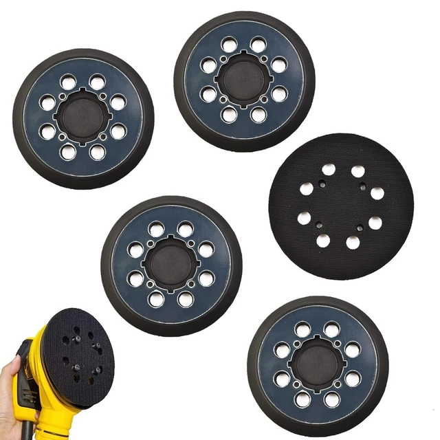 Tappetino abrasivo di lunga durata 5 pollici 125 mm imbottitura di supporto per smerigliatrice DWE6423 set da 5