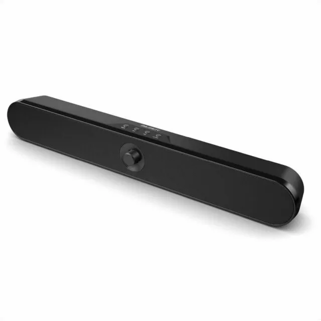 Majority Atlas Mini Bluetooth PC Soundbar - Black