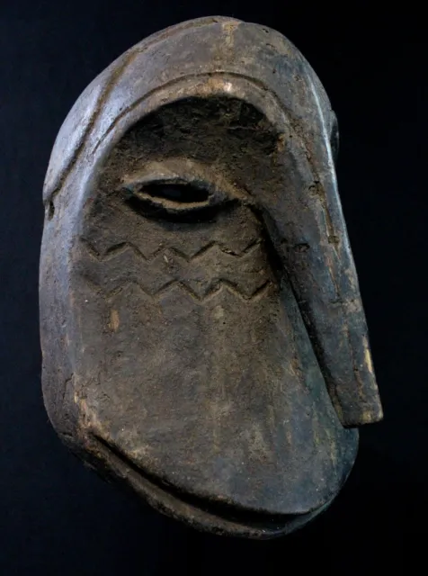 Art African - Antique Mask Wooden Hemba - Ex Congo Belgian - 23 CMS 2
