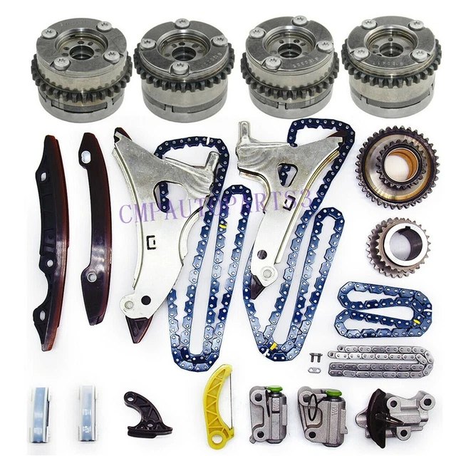 Timing Chain Kit & Camshaft Adjusters for Mercedes-Benz W212  4.7L cmpautopart3