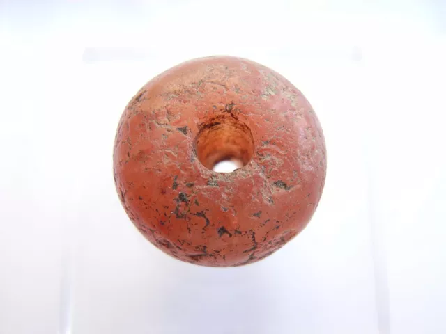 1 Ancient Neolithic Quartz Bead, Stone Age,  VERY RARE !