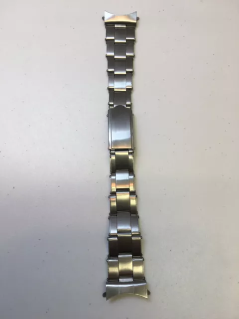 Vintage Steel Rivet Bracelet 19mm Ideal For Oyster Or Tudor Wrist Watches