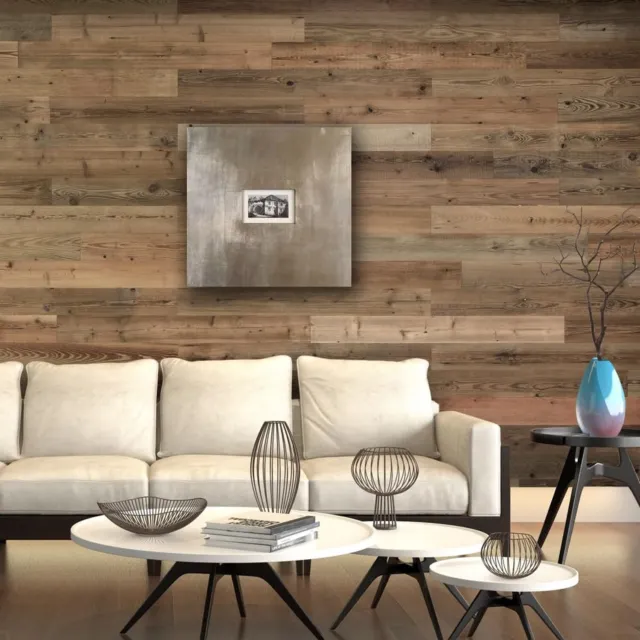 SIBERIAN HERITAGE Barnwood Planks | Wood Paneling for Wall for Farmhouse Deco...