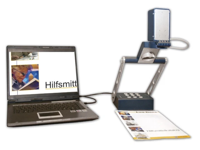 TOPOLINO CLICK - mobile magnify reading/visualize system HD