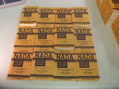 Nada Vintage Car Price Guide FOR SALE! - PicClick
