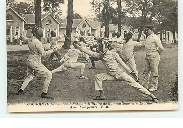 JOINVILLE - n°5200 Ecole Normale Militaire de Gymnastique et d'Escrime - - 17698