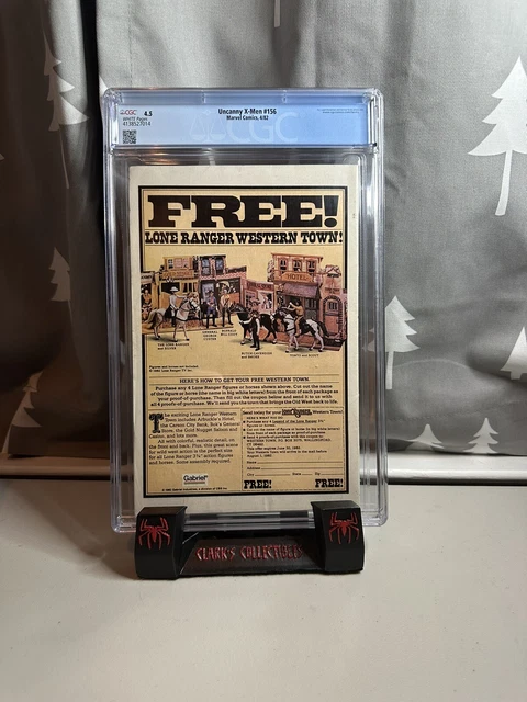 Uncanny X-Men Vol 1 Cgc 4.5 156 2