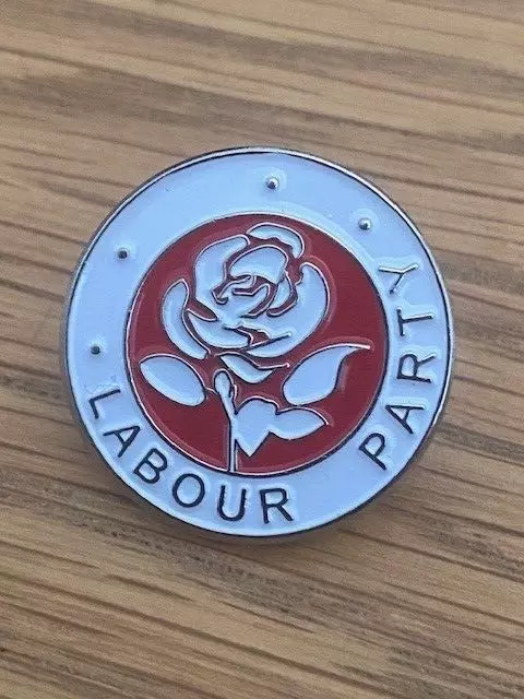 New Enamelled Labour Party Metal Pin Badge - Proceeds to Weston-super-Mare CLP