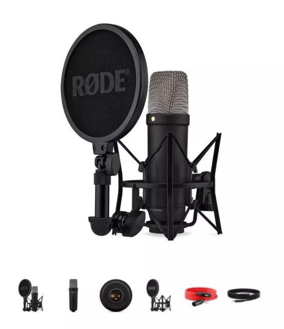 NT1 5TH GENERATION SILVER RODE   Condenser Microphone with XLR and USB Outputs