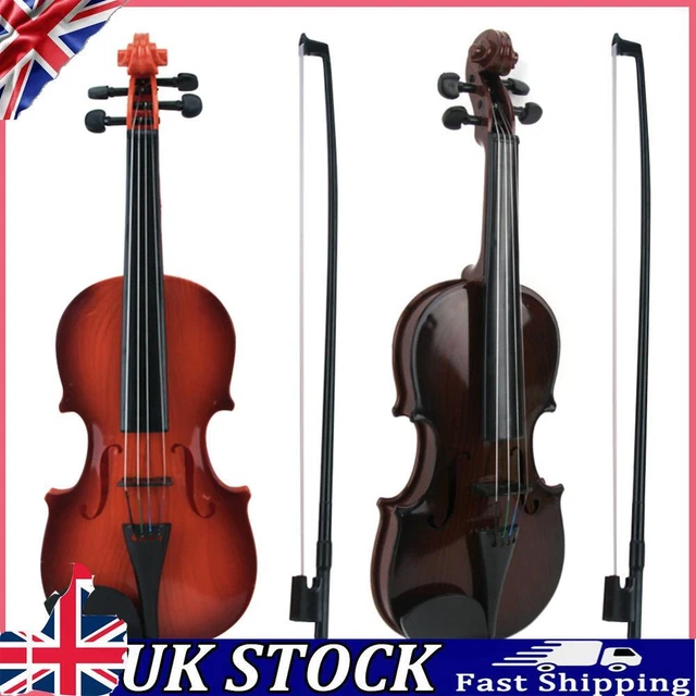 Acoustic Violin Toy Adjustable String Simulation Musical Instrument Practice Toy