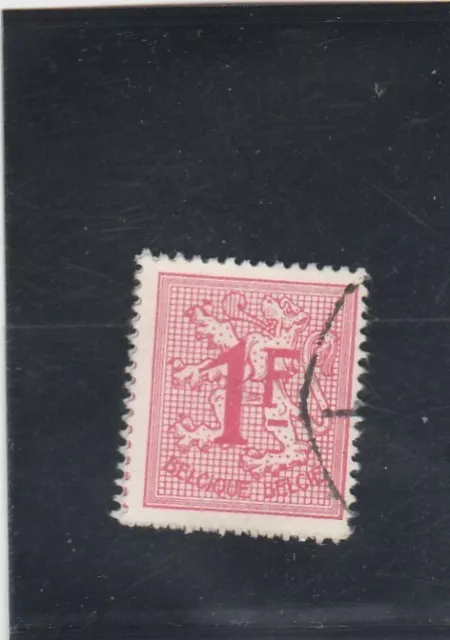 L6922 BELGIQUE TIMBRE Y&T N° 859 de 1951 " Lion Héraldique "  Oblitéré