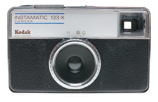 Kodak Instamatic-133X Flash Cube Camera 126 Film Cartridge