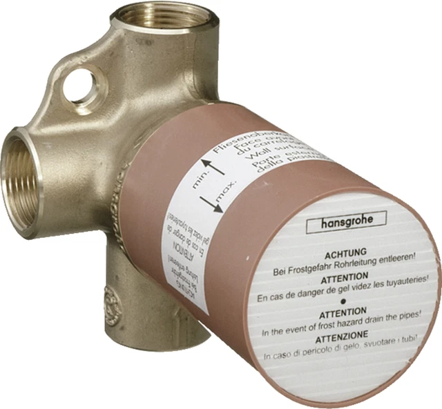 15981180 Set base per valvola di spegnimento/diverter Trio per installazione nascosta