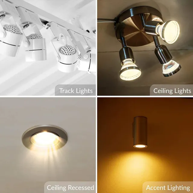 Indoor Light Bulb 40-degree Beam Angle Illumination Recessed Track Lighting Led