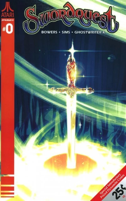 Swordquest Issue 0 - Atari Game - Dynamite Comics Cover A