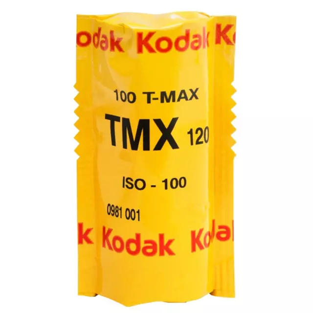 Kodak T-Max 100-120 Professional Black and White Negative Film (TMX 120 Roll