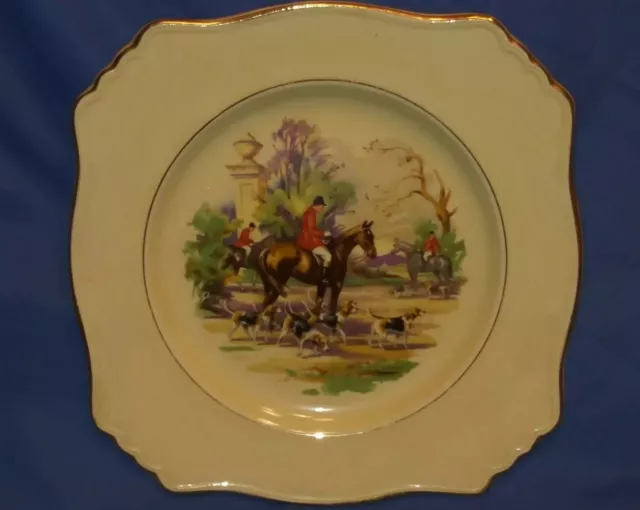 Royal Winton Grimwades English Hunting Scenes Plate - England