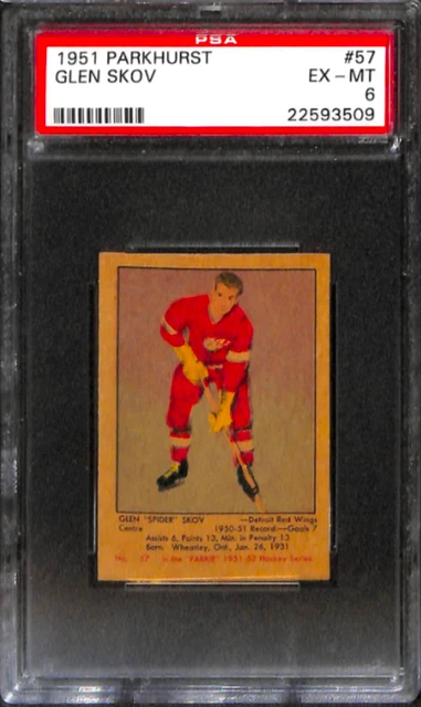 1951 Parkhurst #57 Glen Skov Psa 6 22593509