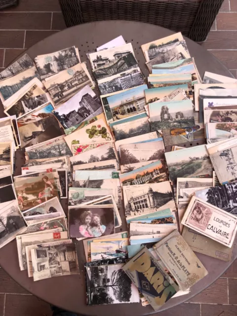 lot de cartes postales anciennes