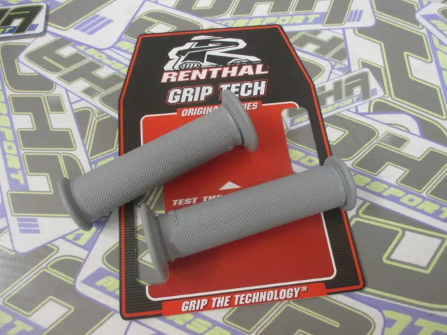 Renthal Grip Tech Compound Motorcycle Road Race Handlebar Grips - Soft NEW