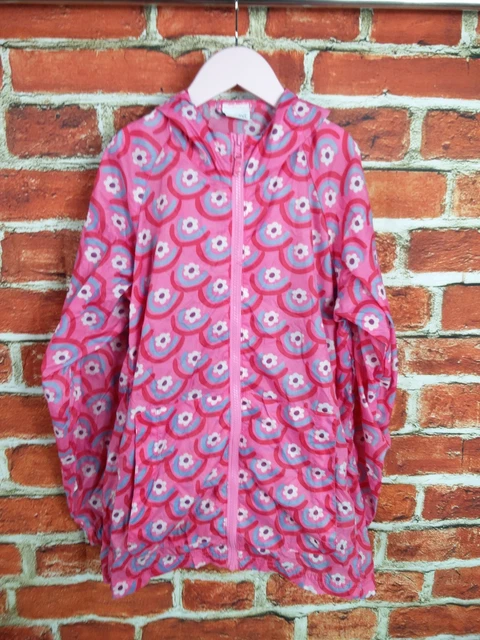Girl Coat Age 11-12 Years Next Summer Mac Jacket Light Showers Unlined Zip 152Cm