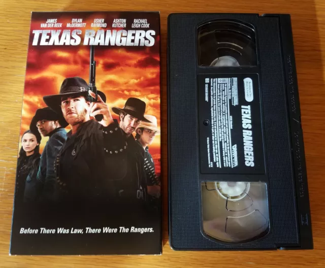 TEXAS RANGERS (VHS) James Van Der Beek, Dylan McDermott, Ashton Kutcher £3.26 PicClick UK