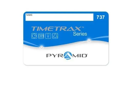 Pyramid Technologies 41303 Pyramid Time Timetrax Swipe Cards