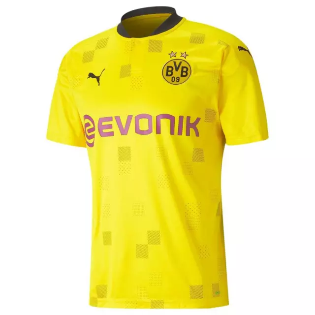 Puma BVB Borussia Dortmund Kinder Replica Cup Trikot Fußballtrikot
