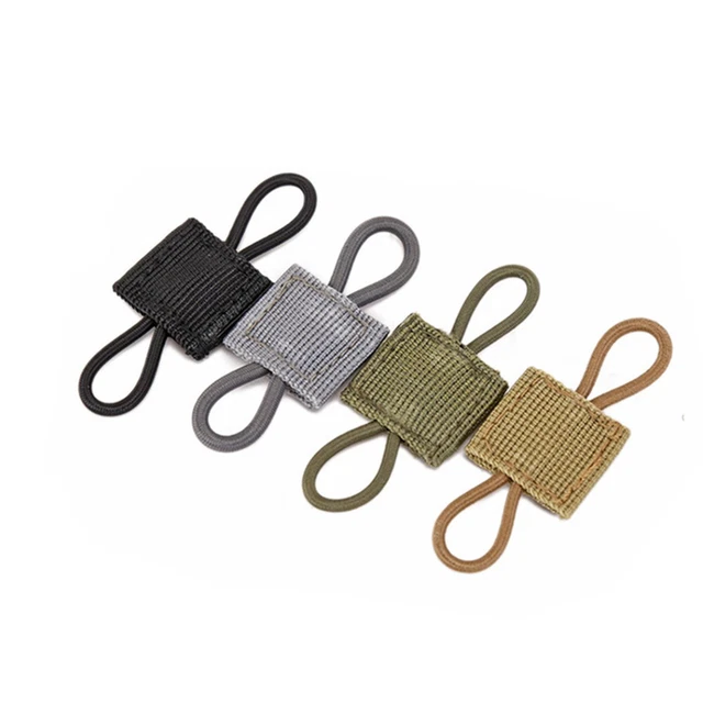 10*TACTICAL MOLLE SYSTEM Backpack Attachment PTT Retainer Antenna ...