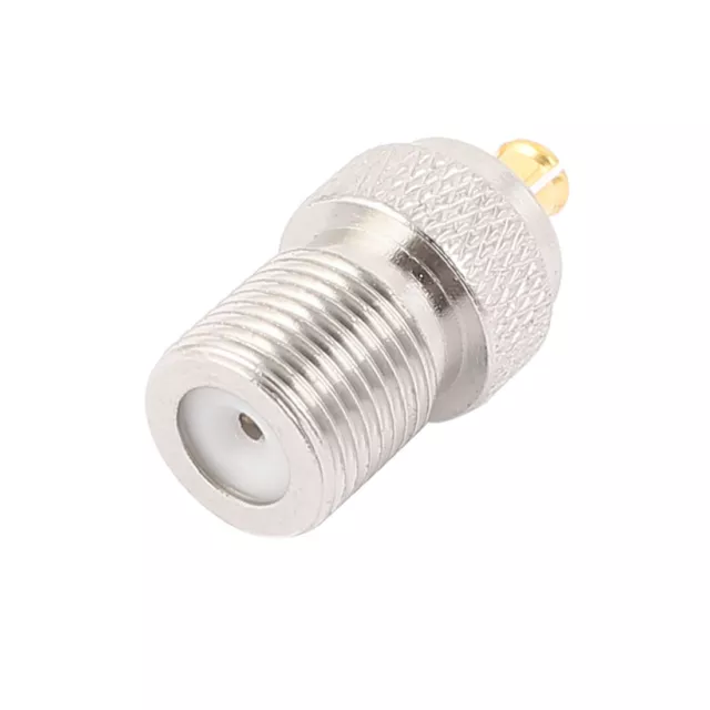 F Type Female Jack to MCX Male RF Coaxial RF Adapter Connector