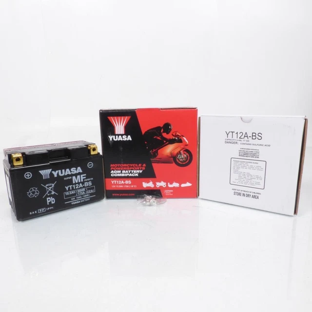 Batterie Yuasa pour Moto VOGE 500 AC 2022 Neuf