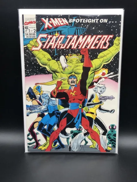X-Men Spotlight On Starjammers 1 2 Marvel 1990 Set Series Run Lot 1-2 Nice Set 2