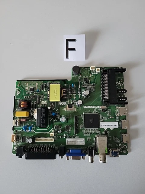 Carte Mère Principale (main Board) Pour Téléviseur Oceanic OCEALED320118B6 - Réf TP.S506.PB819 - Occasion