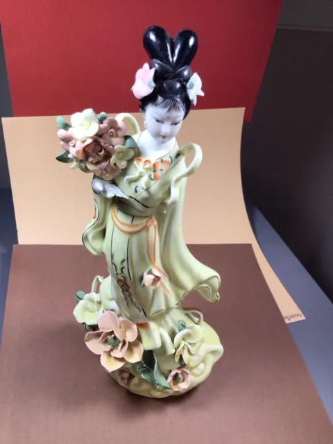 1920s Porcelain Geisha Figurine