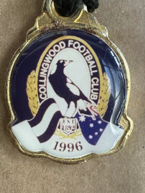 1996 Members Badge Collingwood Football Club Magpies