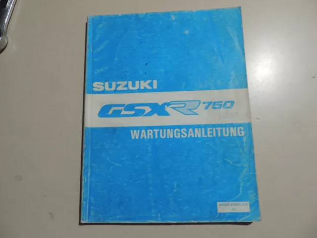 Werkstatt hand buch SUZUKI GSX R 750 GR77B(J) 1988 Wartungs Reparatur anleitung