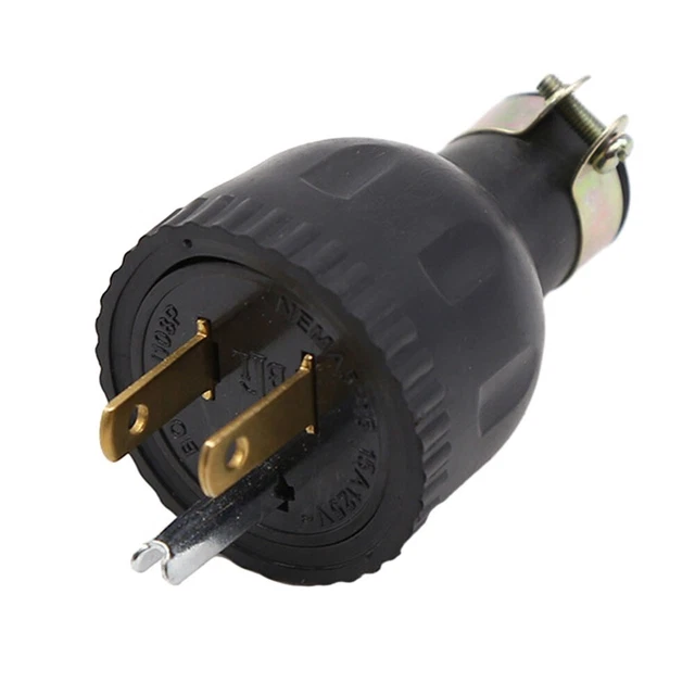 Spina generatore nero protetto IP44 garantita per generatore BTL