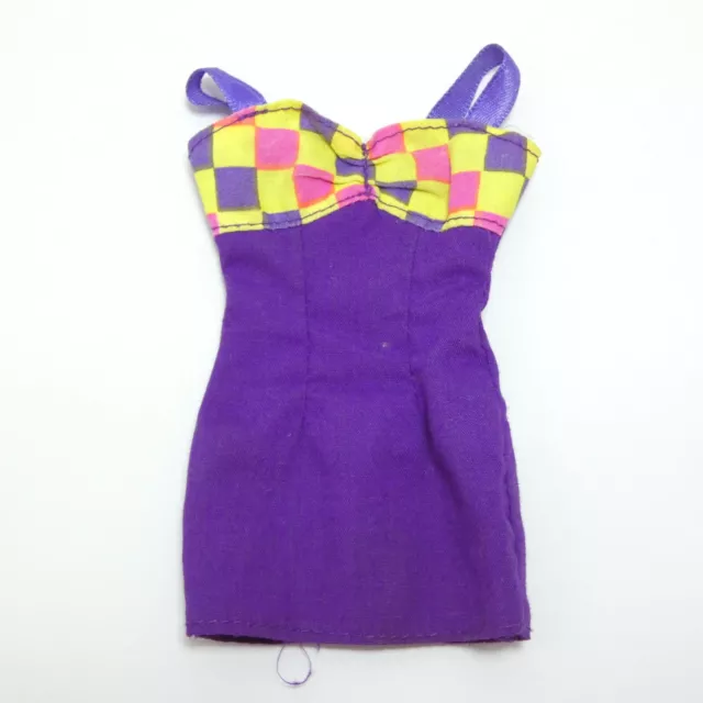 Vetements Barbie Mattel Accessoires Vintage Tenue Mini Violette