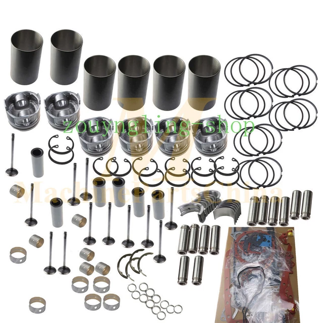 Rebuild Kit For Isuzu 6BG1(T) TCM Forklift Hitachi JCB Excavator NRR FSR