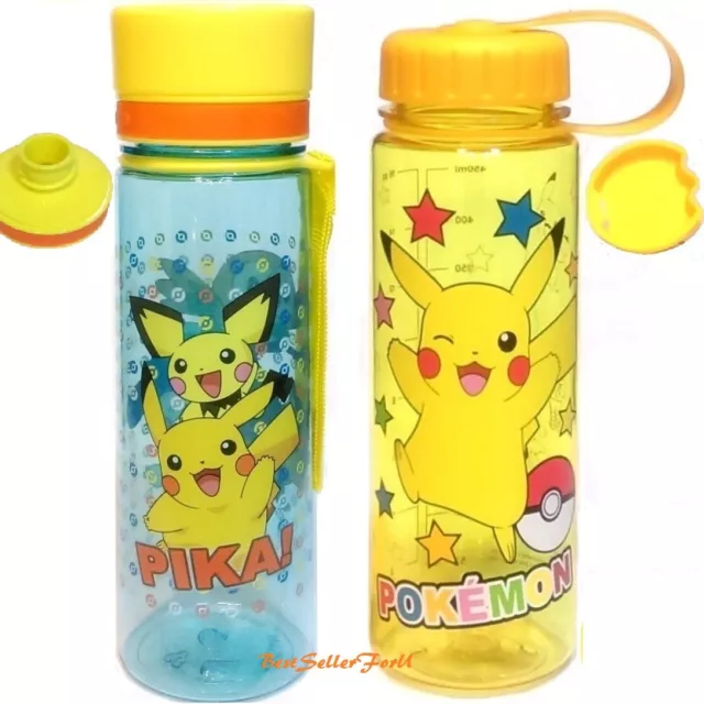 Pokemon Tritan BPA Free Water Bottle Kids Drink Container Travel Mug 16 ~19-oz