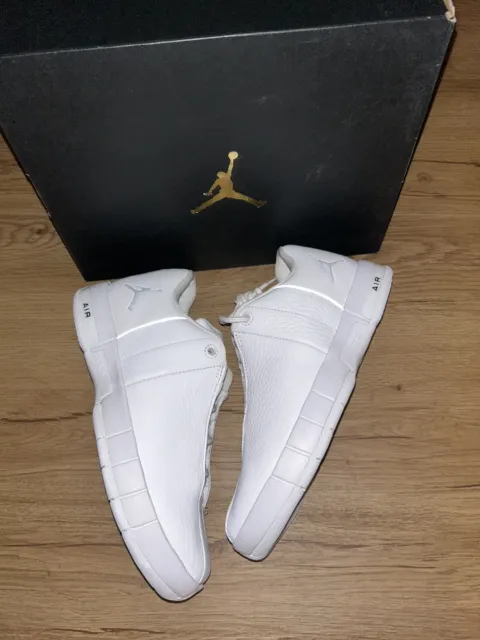 Nike Air Jordan Te 2 Low Grade School Shoes Size 4 White Nwb $85