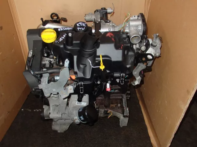 Motor Komplett K9K282 80TKM Nissan Qashqai 1,5DCI 76kW 78kW 103-106PS K9K 2007-