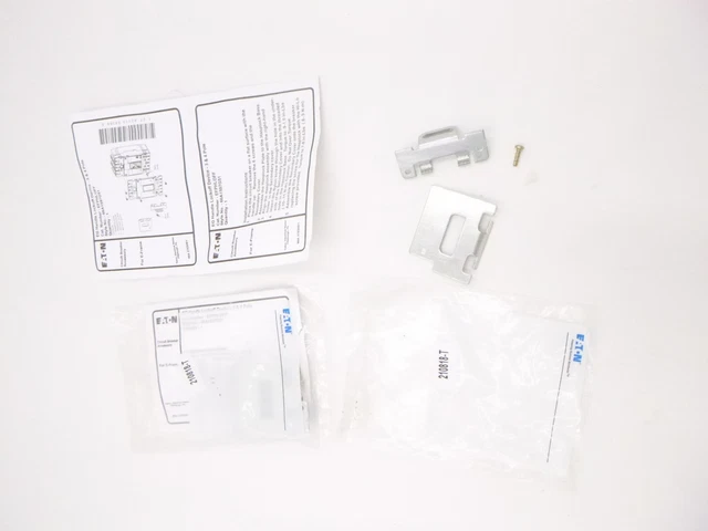 2 Pack Eaton EFPHLOFF Padlockable Handle Lock Hasp Off-Only EG-Frame Frame J-K