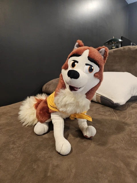 RARE 1995 UNIVERSAL Studios Balto Plush Jenna Husky Sitting Down